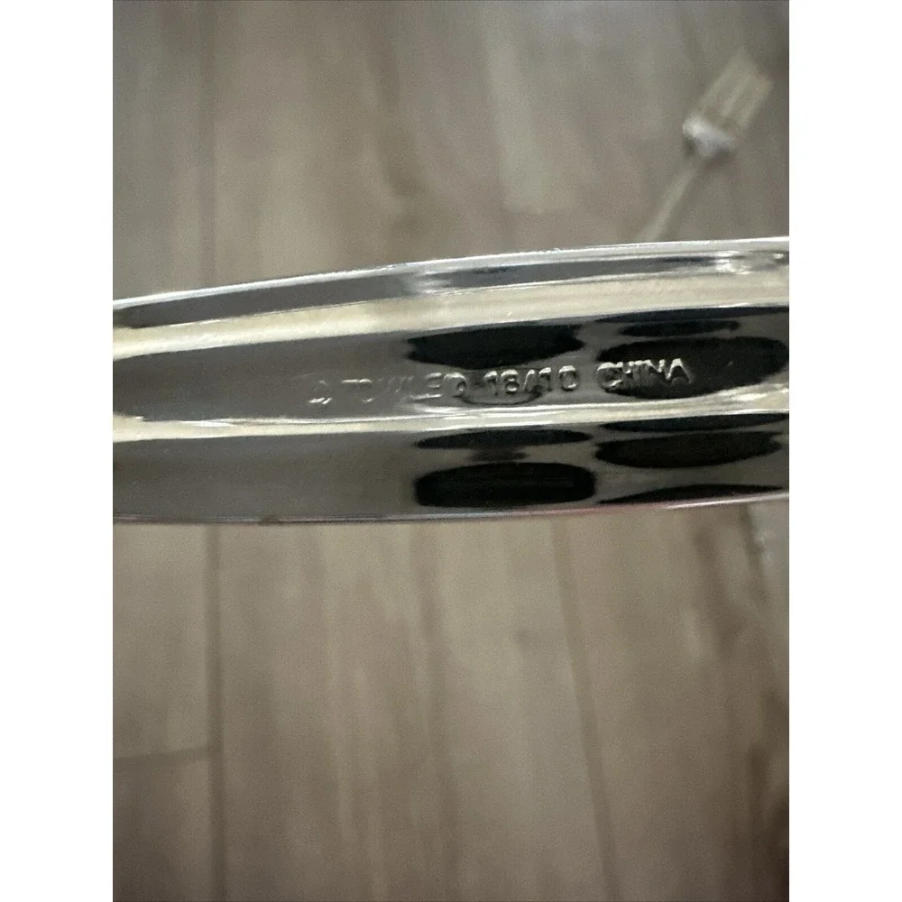 Towle Stainless‎ Steel 18/10 KING GUSTAV Slotted Cold Meat Fork China